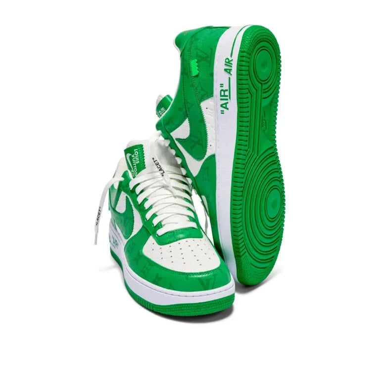 Louis Vuitton x Nike Air Force 1 Low By Virgil Abloh White/Green